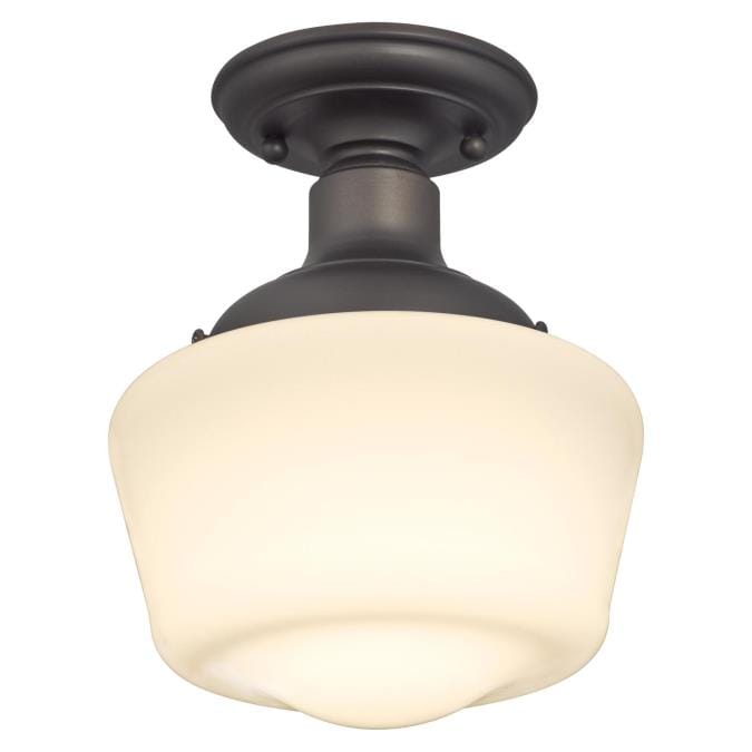 Westinghouse Westing House - Scholar, One-Light Indoor, Semi-Flush - Oil Rubbed Bronze