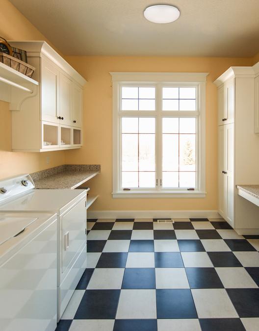 Westinghouse Westinghouse - 1-Inch LED Round Indoor Flush, 15W, 3000K, Integrated - White