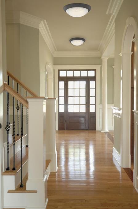 Westinghouse Westinghouse - 11-Inch Dimmable LED - Oil Rubbed Bronze with Alabaster Glass