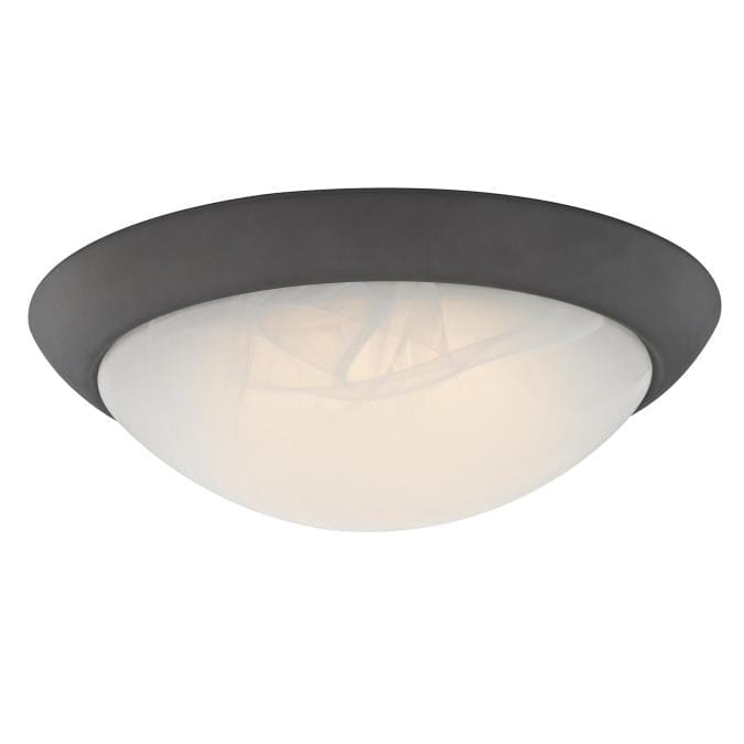 Westinghouse Westinghouse - 11-Inch Dimmable LED - Oil Rubbed Bronze with Alabaster Glass