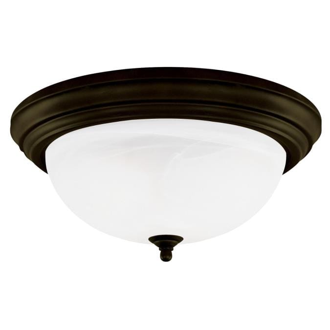 Westinghouse Westinghouse - 13 in, LED Flush, Base E26 Medium - Oil Rubbed Bronze