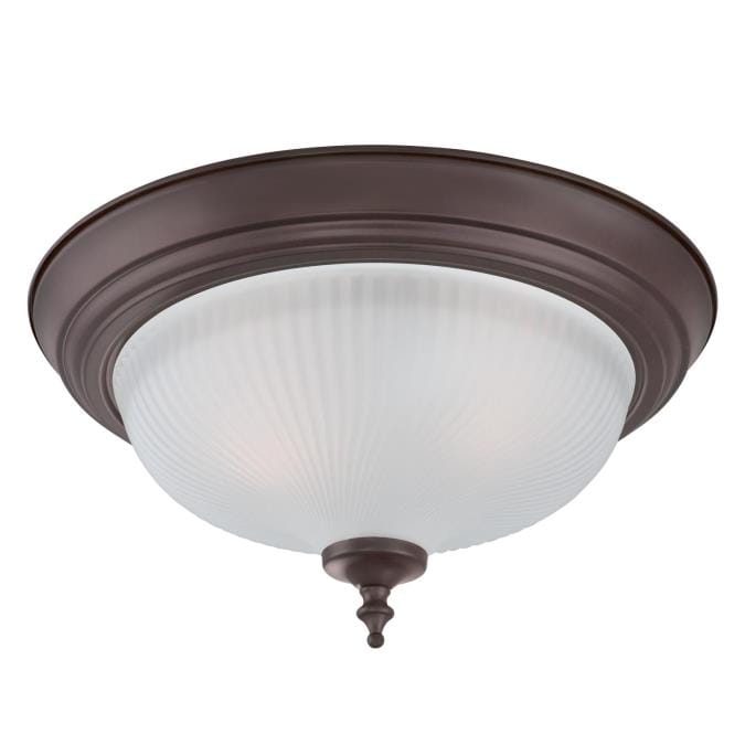 Westinghouse Westinghouse - 13 in, Light Flush, Base E26 Medium - Oil Rubbed Bronze