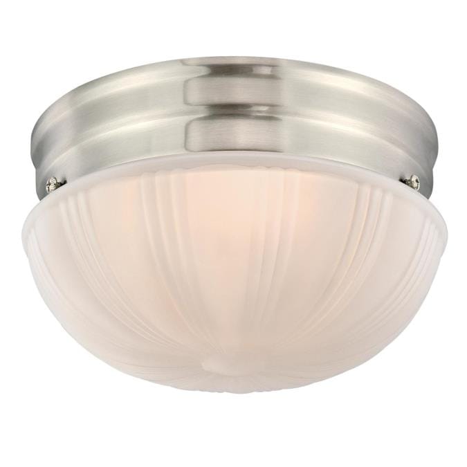 Westinghouse Westinghouse - 6-7/8-Inch, LED Flush, Dimmable LED, Integrated - Brushed Nickel