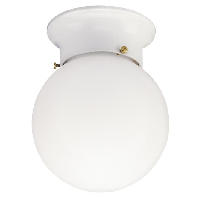 Westinghouse Westinghouse - 6 in, One-light Indoor Flush, Base E26 Medium - White