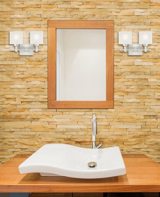 Westinghouse Westinghouse - Alexander, Two Light, Base E26 Medium - Brushed Nickel