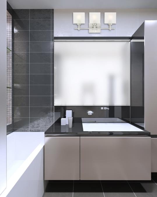 Westinghouse Westinghouse - Alexander, Two Light, Base E26 Medium - Brushed Nickel