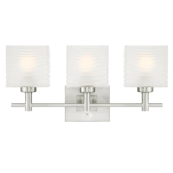 Westinghouse Westinghouse - Alexander, Two Light, Base E26 Medium - Brushed Nickel