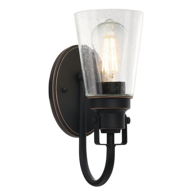 Westinghouse Westinghouse - Ashton, One Light, Base E26 Medium - Black/Bronze