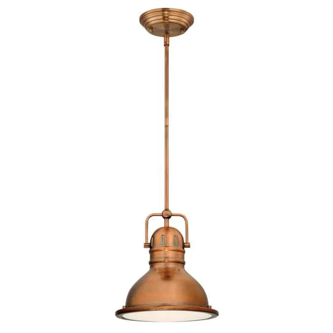 Westinghouse Westinghouse - Boswell Mini Pendant, Base E26 Medium, Integrated - Washed Copper