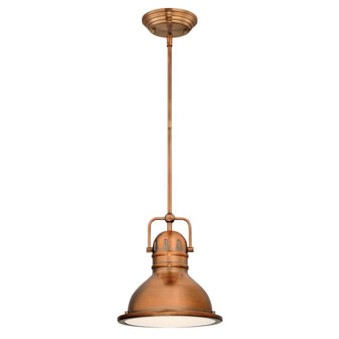 Westinghouse Westinghouse - Boswell Mini Pendant, Base E26 Medium, Integrated - Washed Copper