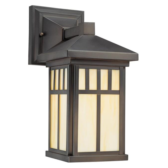 Westinghouse Westinghouse - Burnham, Wall Fixture, Base E26 Lamp - Oil Rubbed Bronze