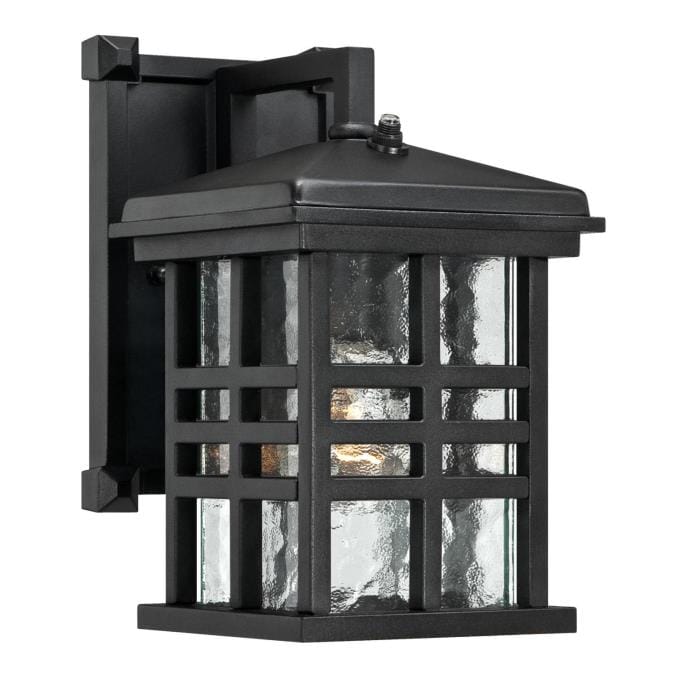 Westinghouse Westinghouse - Caliste, Wall Fixture, Dusk to Dawn sensor, Base E26 Lamp - Textured Black