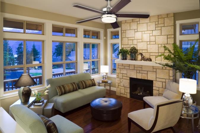 Westinghouse Westinghouse - Castle LED, 52-Inch, Integrated, 3000K, 8W - Brushed Nickel