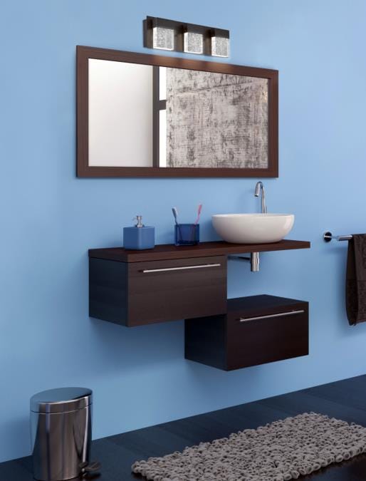 Westinghouse Westinghouse - Cava II, Three light, 21W, 3000K, Integrated - Oil Rubbed Bronze