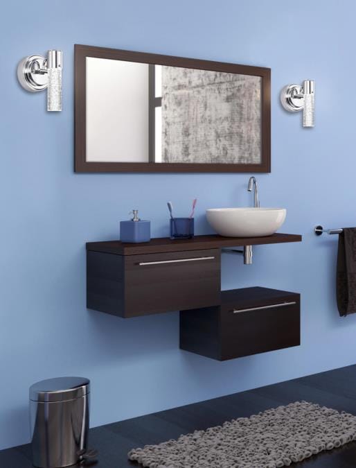 Westinghouse Westinghouse - Cava, Light Wall, 8W, 3000K, Integrated - Chrome Finish