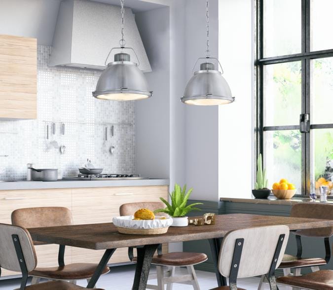 Westinghouse Westinghouse - Danzing One-Light, Base E26 Medium - Brushed Nickel