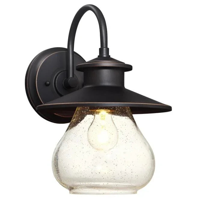 Westinghouse Westinghouse - Delmont, Wall Fixture, Base E26 Medium - Textured Black