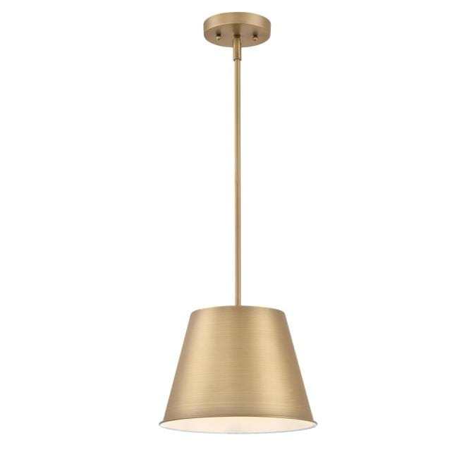 Westinghouse Westinghouse - Derose Indoor Pendant, Base E26 Medum - Brushed Brass