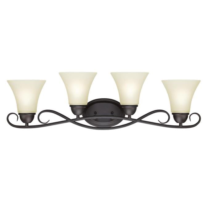Westinghouse Westinghouse - Dunmore, Four Light, Base E26 Medium - Oil Rubbed Bronze