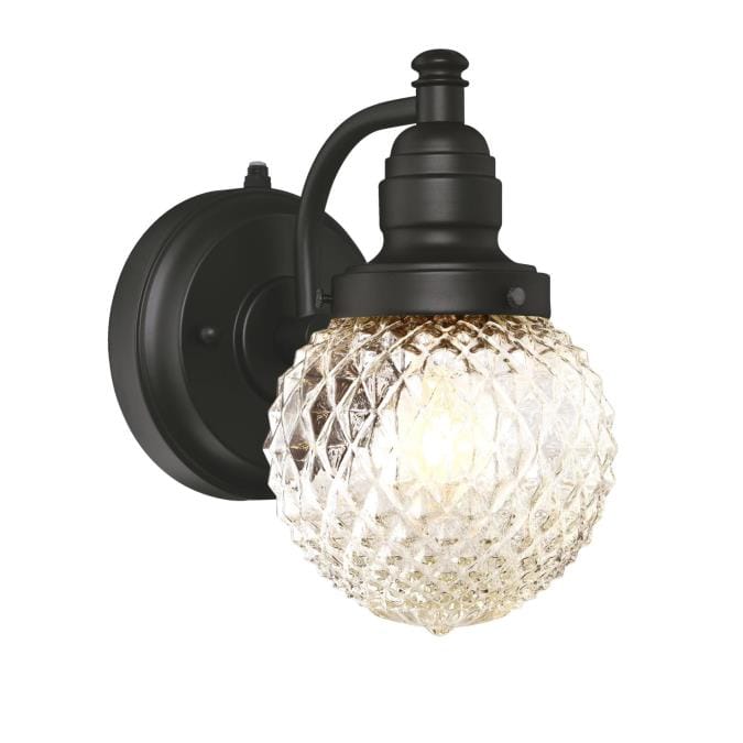 Westinghouse Westinghouse - Eddystone, Wall Fixture, Base E26 Medium - Oil Rubbed Bronze