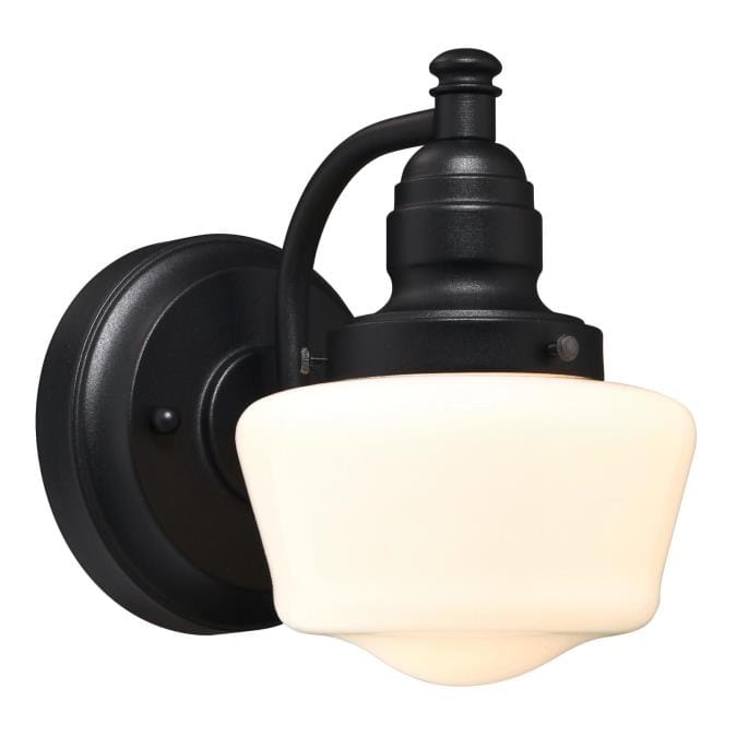 Westinghouse Westinghouse - Eddystone, Wall Fixture, Base E26 Medium - Textured Black