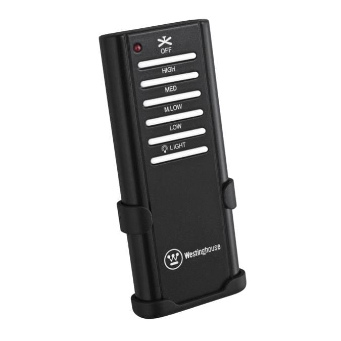 Westinghouse Westinghouse - Evan, 52-Inch, Integrated, 3000K, 16W - Matte Black