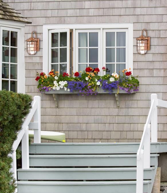 Westinghouse Westinghouse - Ferry, Wall Fixture, Base E26 Medium - Washed Copper