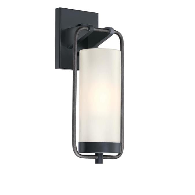 Westinghouse Westinghouse - Galtero, Base E26 Lamp - Textured Black and Distressed Aluminum