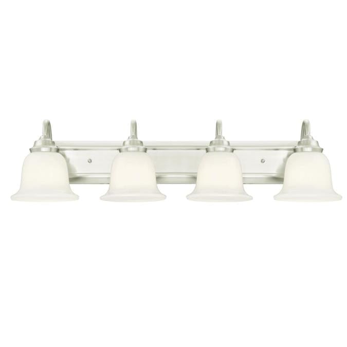 Westinghouse Westinghouse - Harwell, Four Light, Base E26 Medium - Brushed Nickel