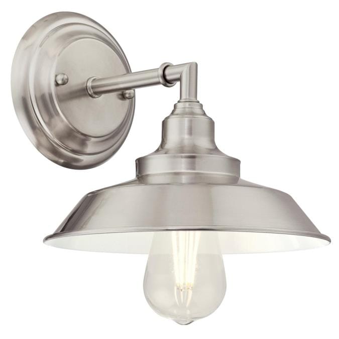 Westinghouse Westinghouse - Iron Hill, One Light, Base E26 Medium - Brushed Nickel