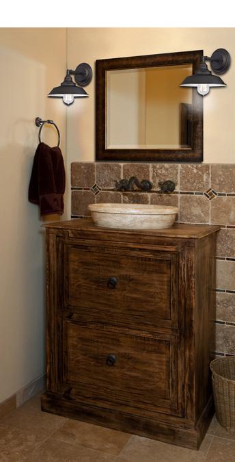 Westinghouse Westinghouse - Iron Hill, One Light, Base E26 Medium - Oil Rubbed Bronze