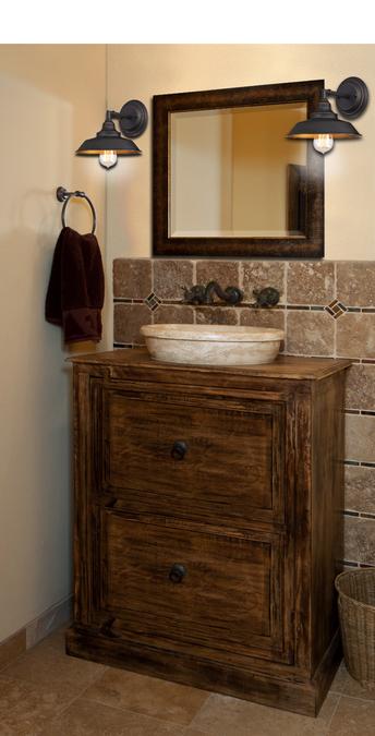 Westinghouse Westinghouse - Iron Hill, One Light, Base E26 Medium - Oil Rubbed Bronze