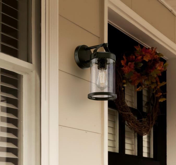 Westinghouse Westinghouse - Jamestown, One Light, Base E26 Lamp - Textured Black Finish