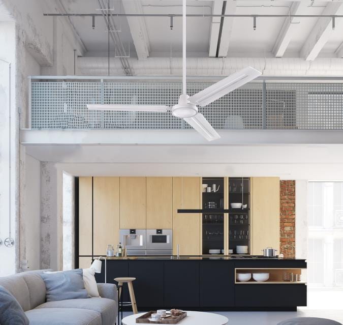 Westinghouse Westinghouse - Jax, 56-Inch - White with White Steel Blades