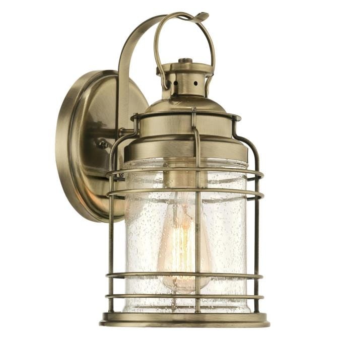 Westinghouse Westinghouse - Kellen, Wall Fixture, One light, Base E26 Medium - Antique Brass