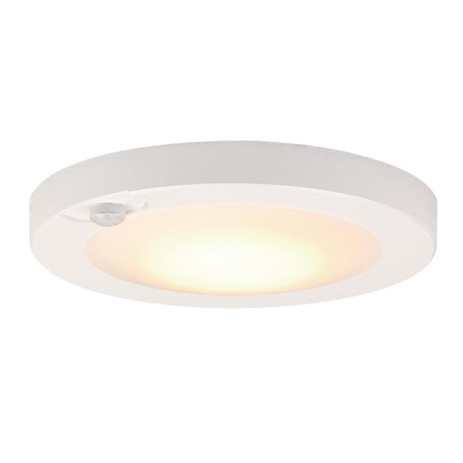 Westinghouse Westinghouse - LED Flush, 6 In, 3000K, 7W, Motion Sensor, Integrated - White