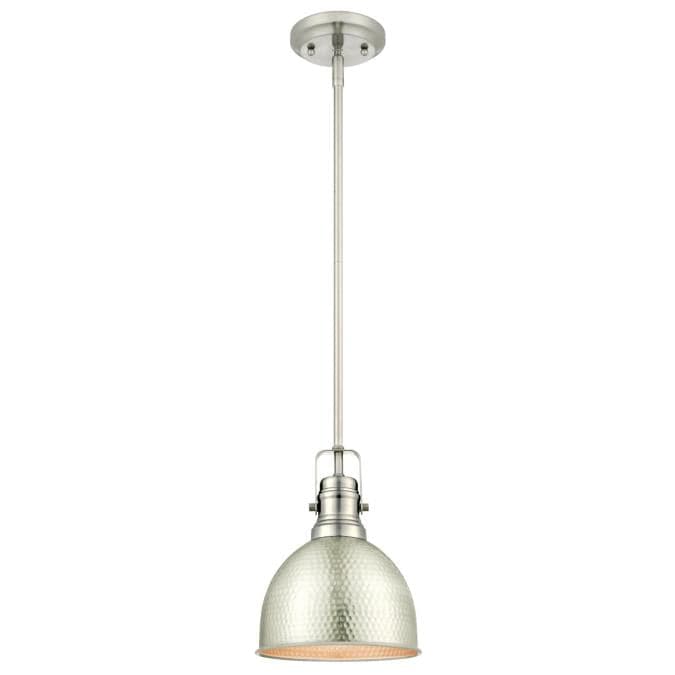 Westinghouse Westinghouse - Madras One-Light, Base E26 Medium - Hammered Brushed Nickel