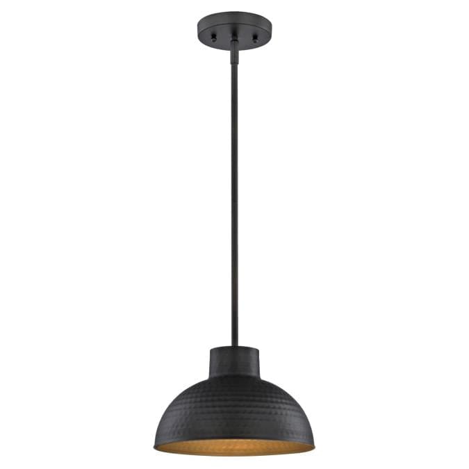 Westinghouse Westinghouse - Malte One-Light, Base E26 Medium - Hammered Oil Rubbed Bronze