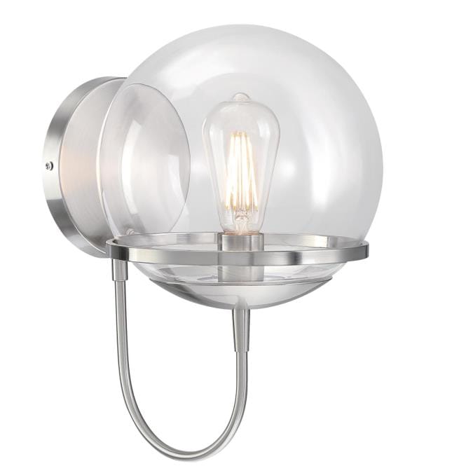 Westinghouse Westinghouse - Marla, One-Light, Base E26 Medium - Brushed Nickel