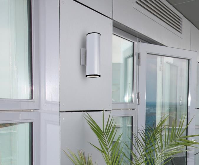 Westinghouse Westinghouse - Mayslick Two-Light,  Up and Down Light, Integrated, 2700K - Nickel Luster