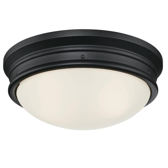 Westinghouse Westinghouse - Meadowbrook 13-Inch Dimmable LED, Base E26 Medium - Matte Black