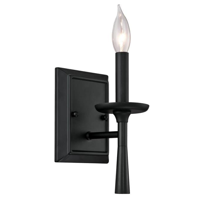 Westinghouse Westinghouse - Meadowbrook, One-Light, Base E12 Lamp - Matte Black