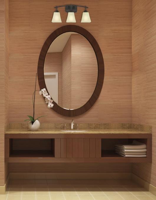 Westinghouse Westinghouse - Midori, Three Light, Base E26 Medium - Oil Rubbed Bronze