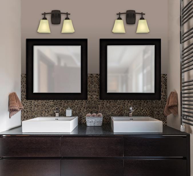 Westinghouse Westinghouse - Midori, Two Light, Base E26 Medium - Oil Rubbed Bronze