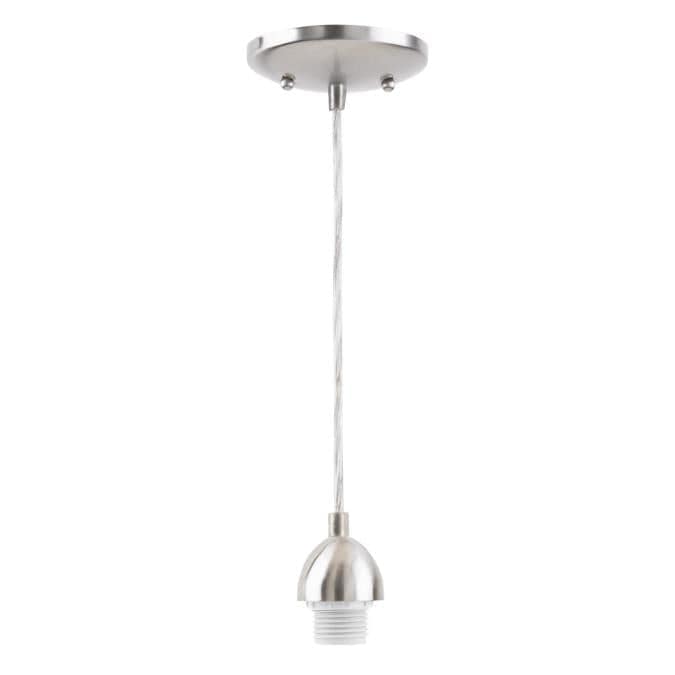 Westinghouse Westinghouse - Mini Pendant, Base E26 Medium - Brushed Nickel