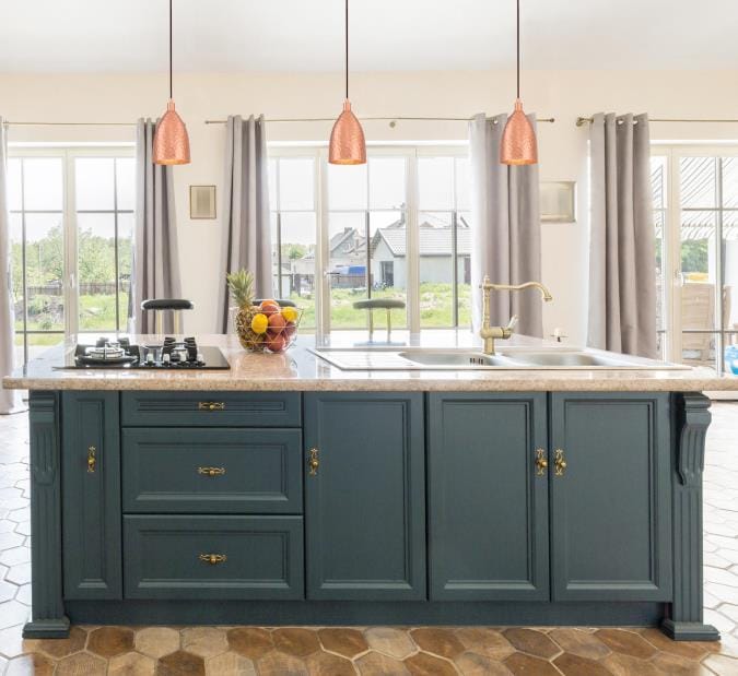 Westinghouse Westinghouse - Mini Pendant, Base E26 Medium - Hammered Copper Finish