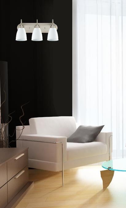 Westinghouse Westinghouse - Mini Pendant, Three Lights,  Base E26 Medium - Brushed Nickel