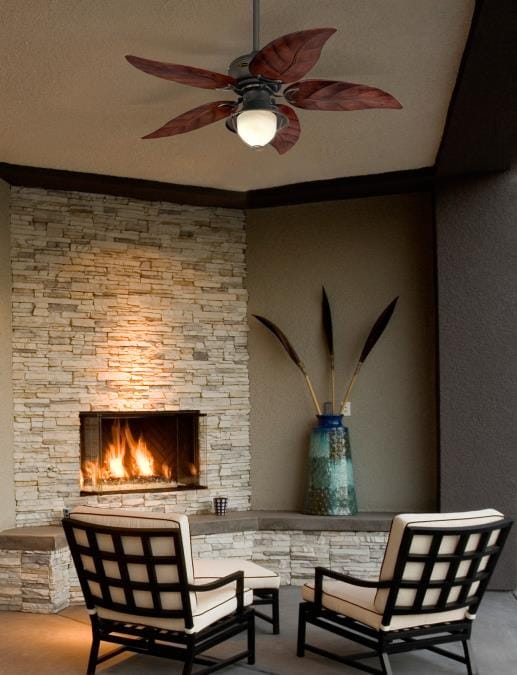 Westinghouse Westinghouse - Oasis, 48-Inch, Pull Chain Included, Integrated, 3000K, 9.8W - Oil Rubbed Bronze