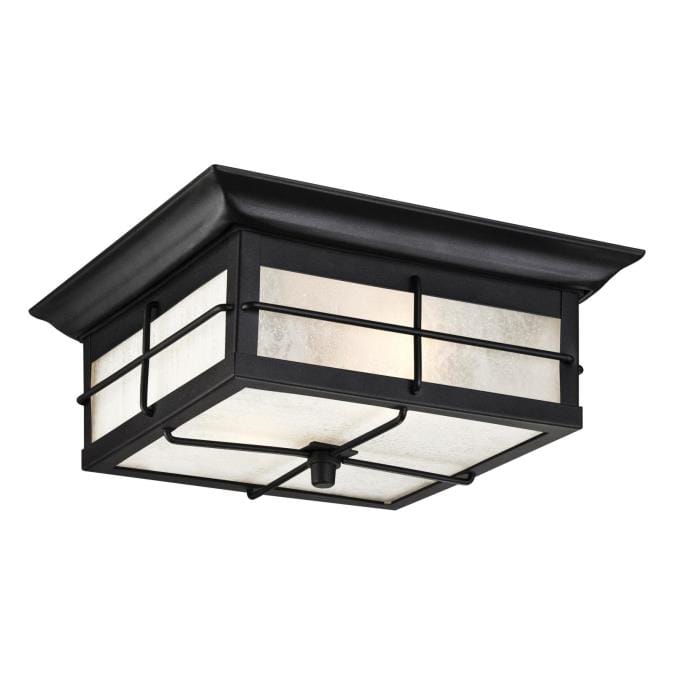 Westinghouse Westinghouse - Orwell, Flush Light, Two light, Base E26 Lamp - Oil Rubbed Bronze