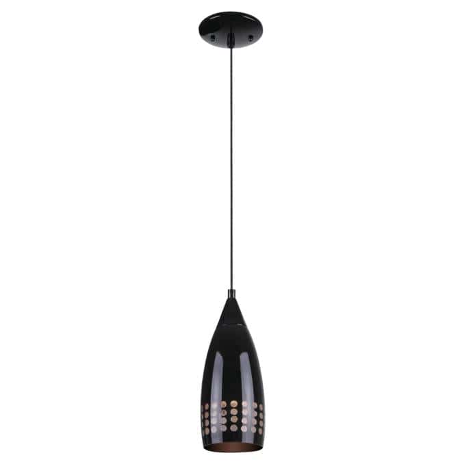 Westinghouse Westinghouse - Percy Mini Pendant, Base E26 Medium - Black